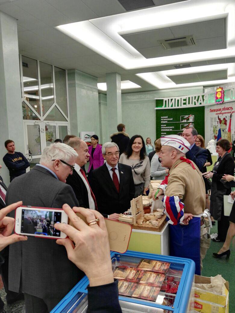 Дни Липецкой области в Госдуме / Новости и акции / Липецкий хладокомбинат.  Липецкое мороженое